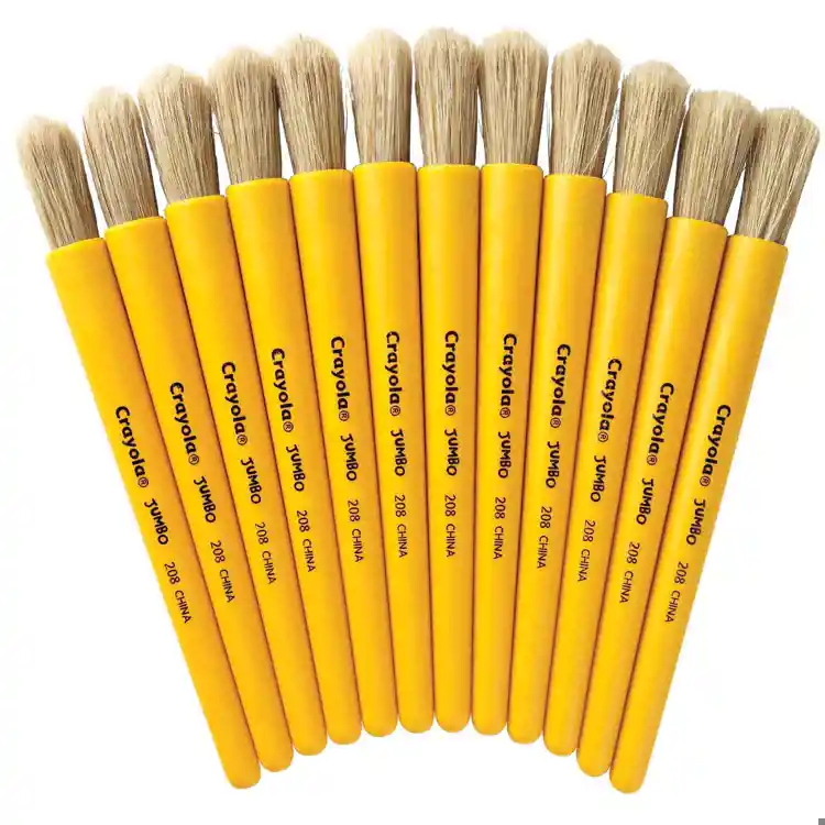 Crayola® Jumbo Paint Brush, Set of 12