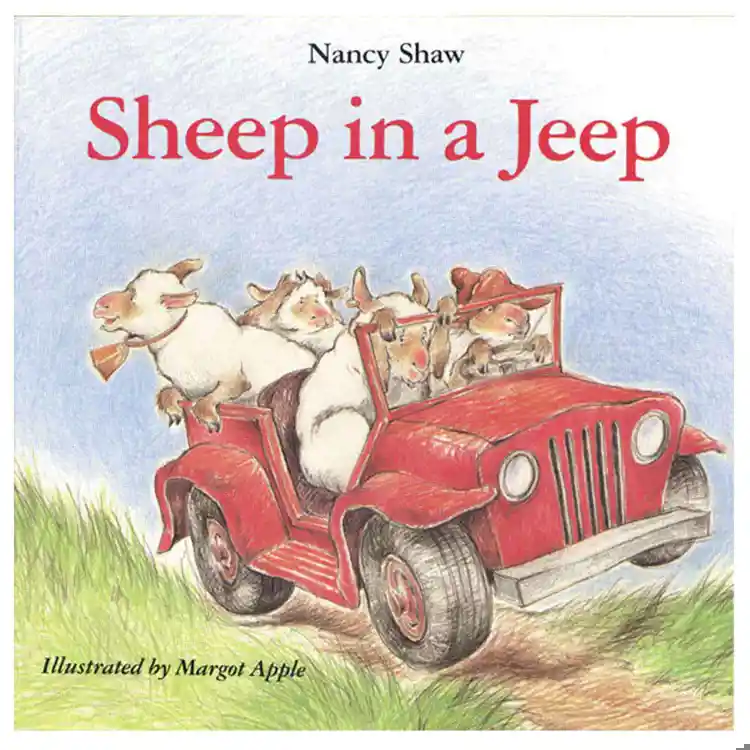 Sheep in a Jeep Book & CD