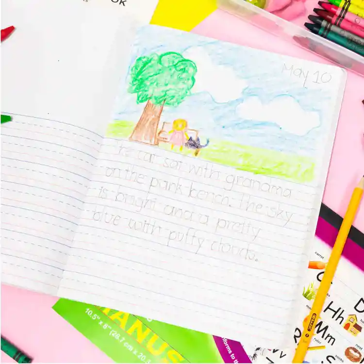 Primary Learn to Write Composition Book Journal