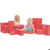 Giant Building Blocks-Red Blocks, 16 pcs