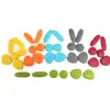 Junior Rainbow Pebbles, Cool Colors