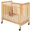 Foundations® SafetyCraft® Crib, Slatted Fixed Side