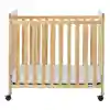 Foundations® SafetyCraft® Crib, Slatted Fixed Side