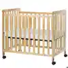 Foundations® SafetyCraft® Crib, Slatted Fixed Side