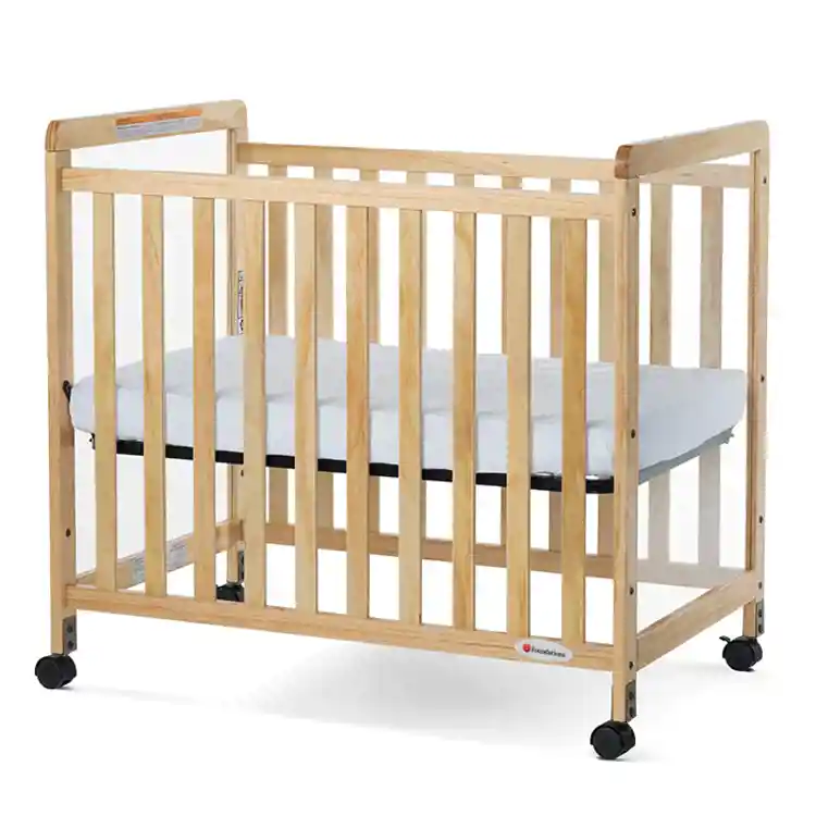 Foundations® SafetyCraft® Crib, Clearview Fixed Side