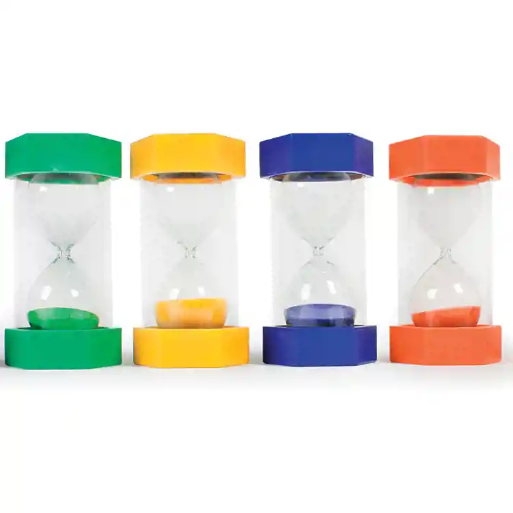 Jumbo Sand Timers, Set of 4