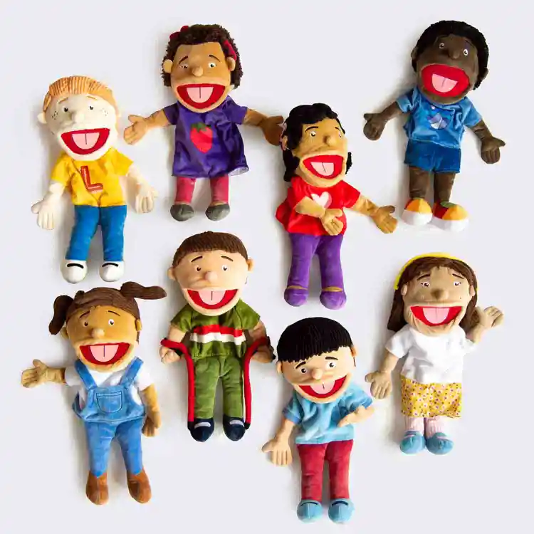 MVP Kids Puppets, Set of 8