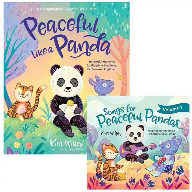 Peaceful Like a Panda Book & CD Set