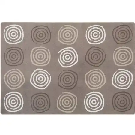 Simply Swirls™ Rug, Rectangle 5'4" x 7'8", Neutral