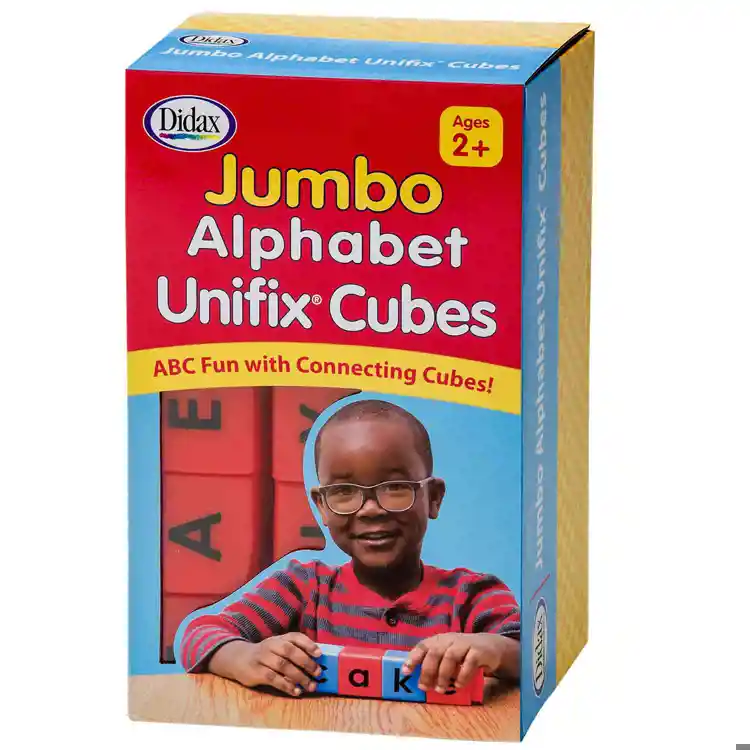 Jumbo Alphabet Unifix Cubes