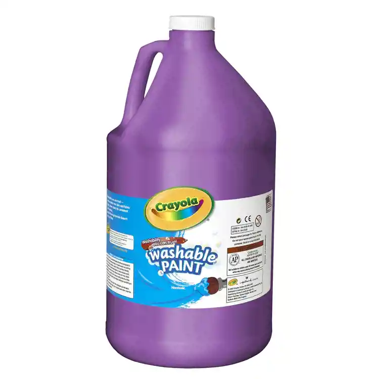 Crayola® Washable Paints, Set of 12 Gallons