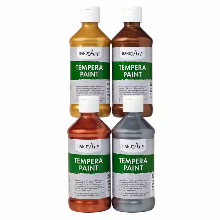 Metallic Tempera Paint