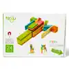 Tegu Magnetic Wooden Blocks, 24 Pieces - Tints