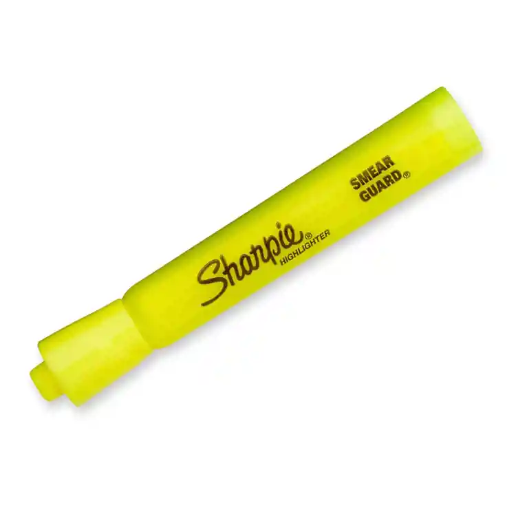 Sharpie Accent Highlighters Fluorescent Yellow Dozen