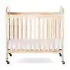 Next Generation Serenity® Crib - Natural, 1 Clear & 1 Mirror End Panel