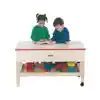 Sensory Table with Shelf