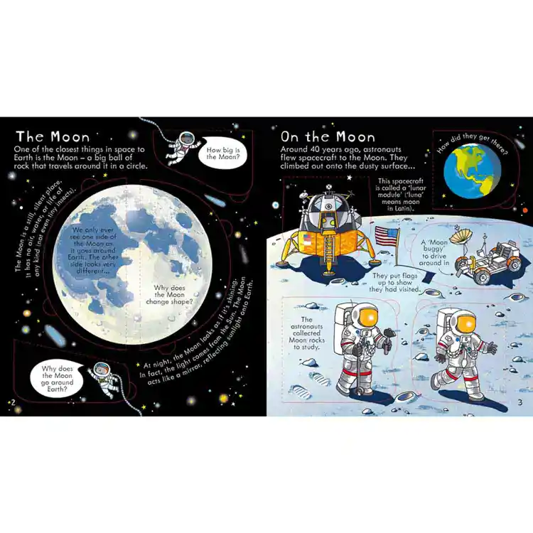 Look Inside Space Board Book