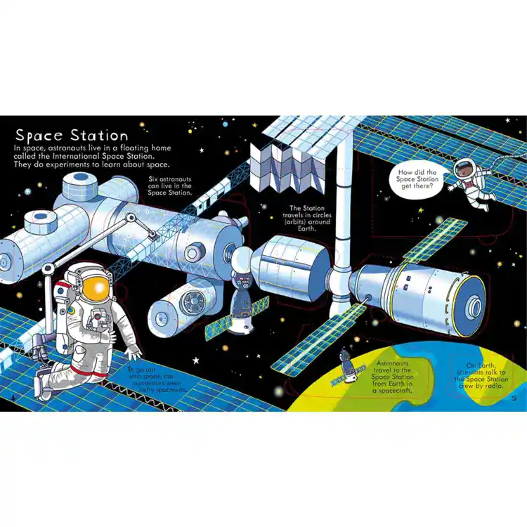 Look Inside Space Board Book