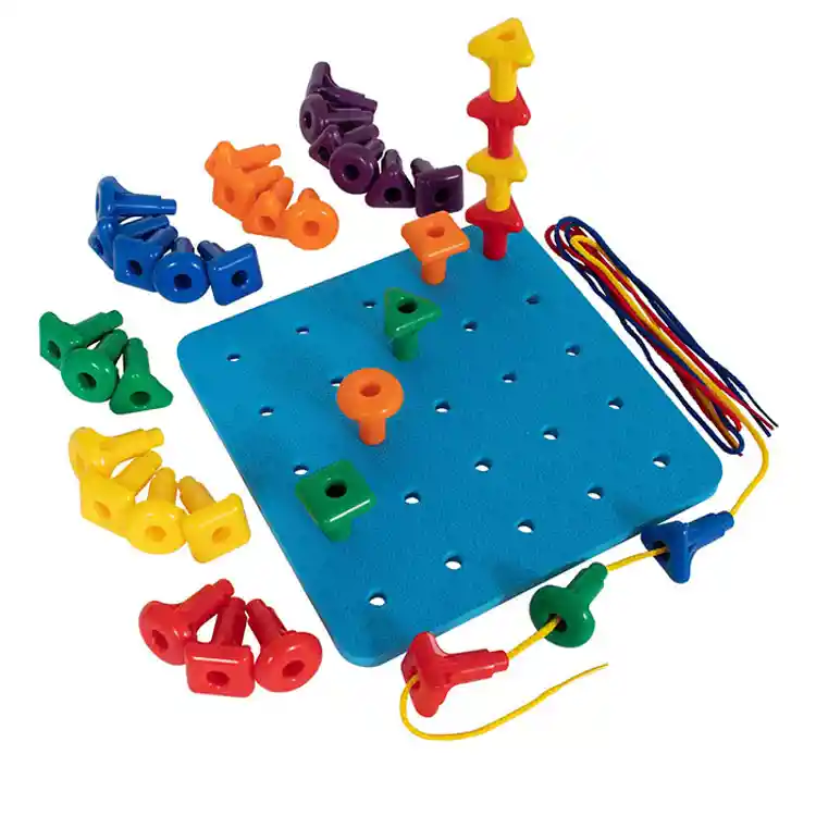 Geo Pegs & Pegboard Set