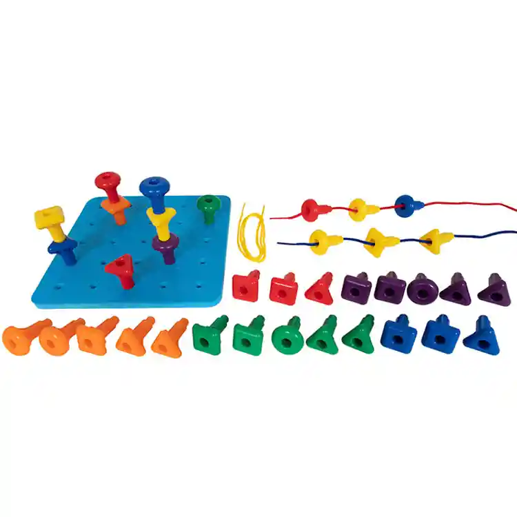 Geo Pegs & Pegboard Set