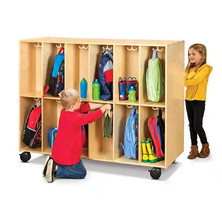 24-Section Mobile Backpack Cubbie