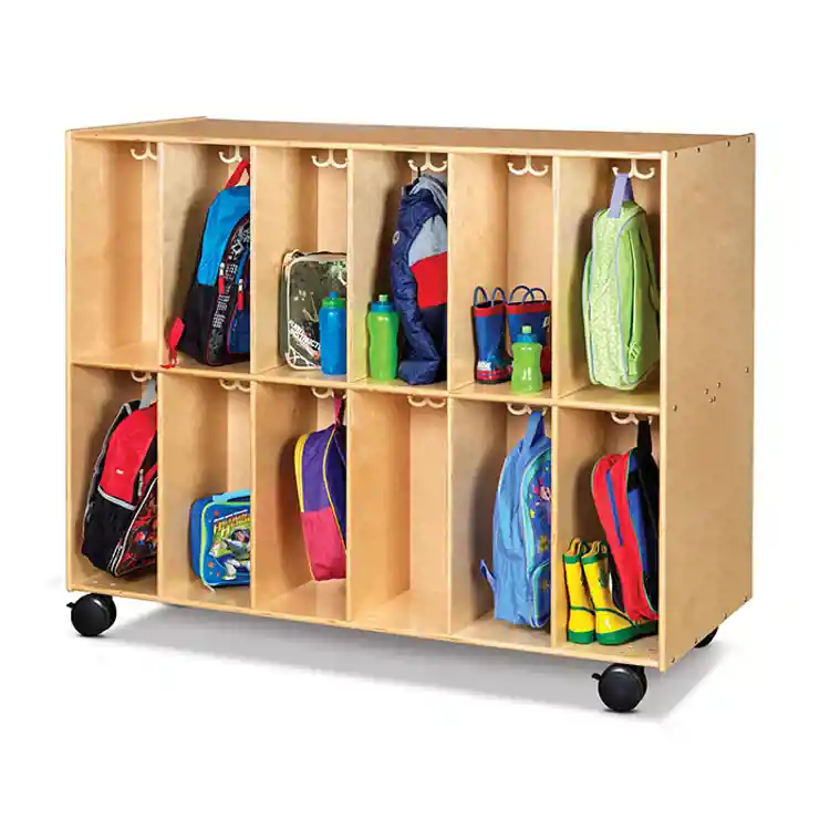 24-Section Mobile Backpack Cubbie