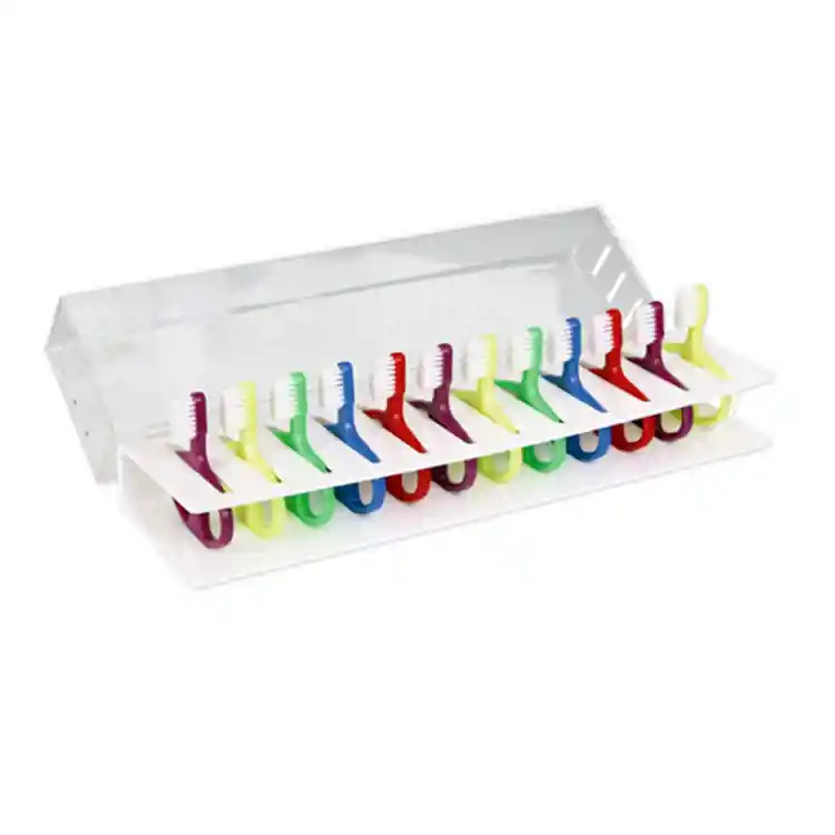 Infant Toothbrush Rack & Brushes