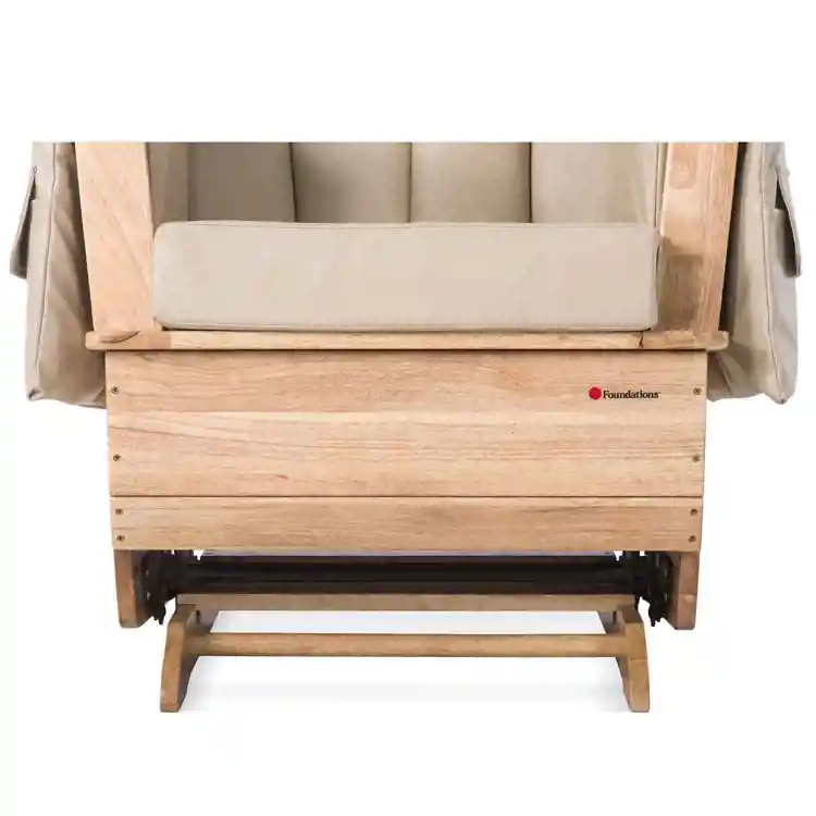 SafeRocker™ Glider Rocker with Vinyl Cushion