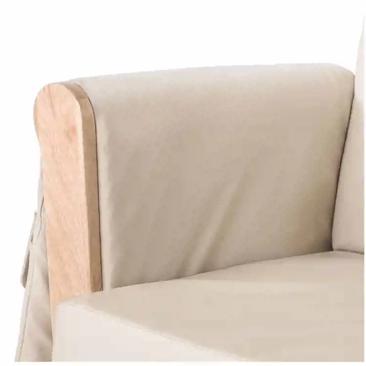 SafeRocker™ Glider Rocker with Vinyl Cushion