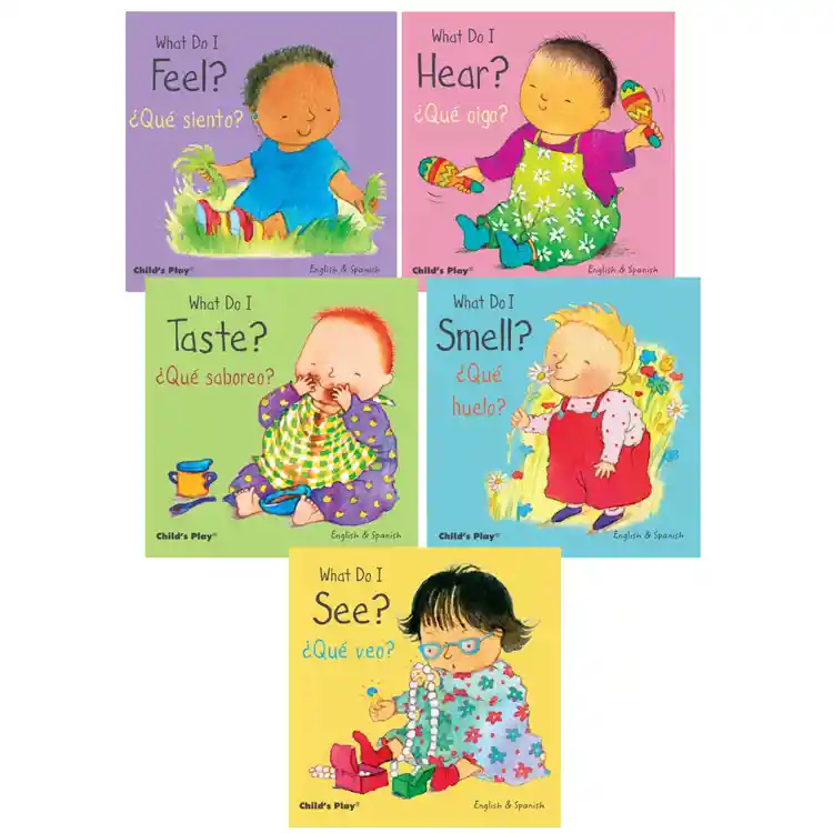 Small Senses Board Book Set, Bilingual