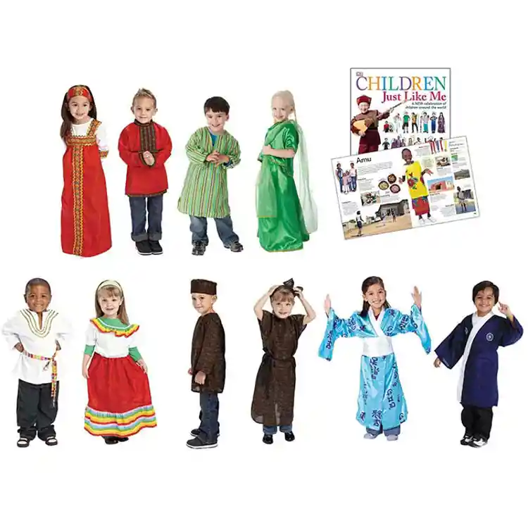 Multicultural Clothing & Resource Set