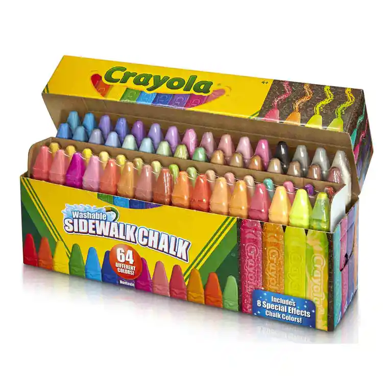 Crayola Sidewalk Chalk, 64 Count