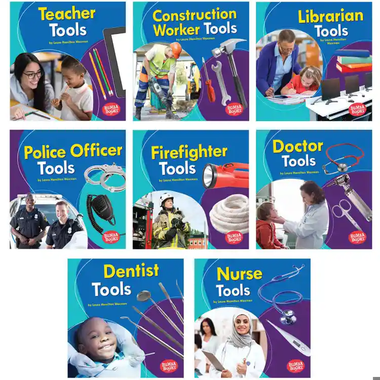 Community Helpers at Work Book Set