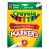 Crayola®  Broad Line Markers, Classic 8 Ct.