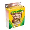 Crayola® Colors of the World™ Washable Broad Line Markers