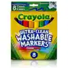 Crayola® Washable Broad Line Markers, Classic 8 Ct.