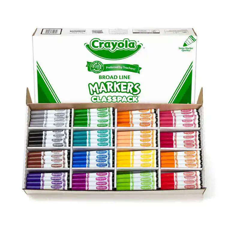 Crayola® Broad Line Markers Classpack®