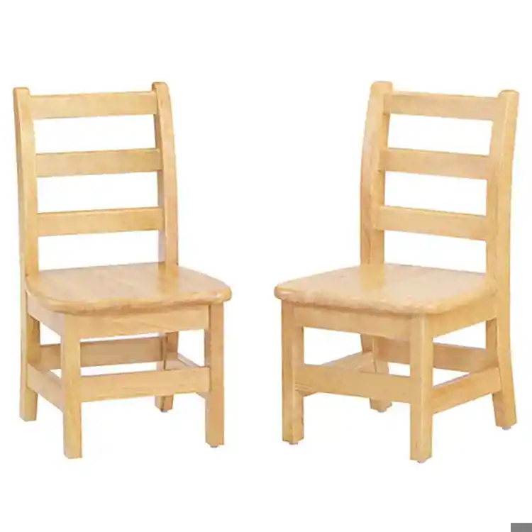 Kydz Ladderback Chairs, Set of 2