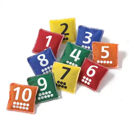 Numbered Bean Bags