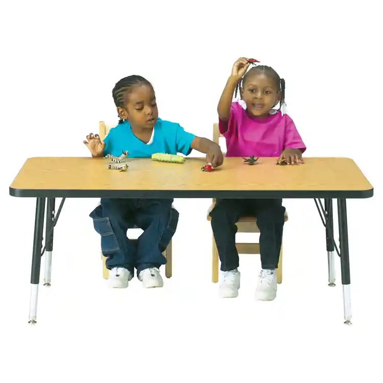 Jonti-Craft® Oak Top Activity Tables