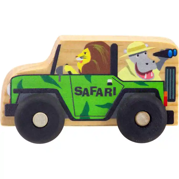 Mini Wooden Vehicles - Set 3