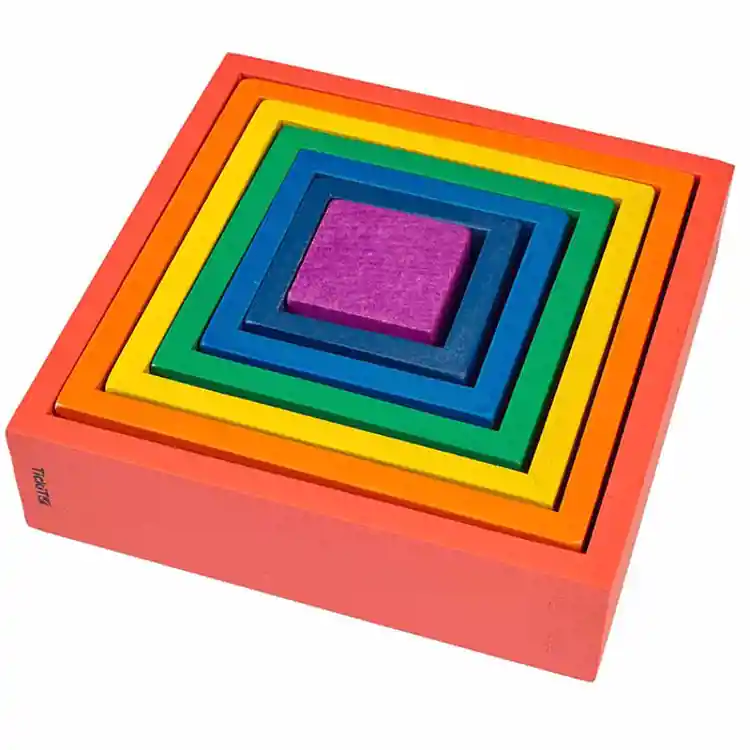 Rainbow Nesting Squares