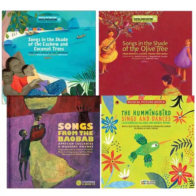 Global Songs & Rhymes Book and CD Set