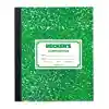 Becker's Small Green Composition Book, Sewn-Dozen