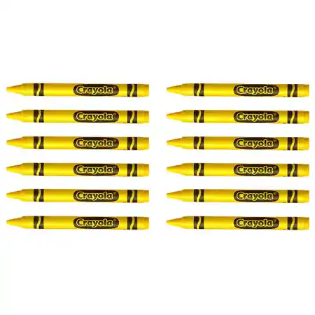 Crayola® Crayon Regular Refill, Yellow
