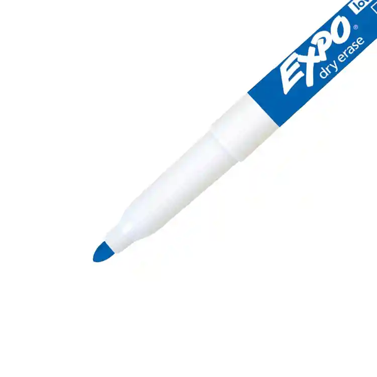 Expo® Dry-Erase Fine Tip Markers, Blue