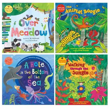 Rhyming Stories with Music Book Set