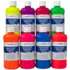 Washable Fluorescent Paint, Set of 8