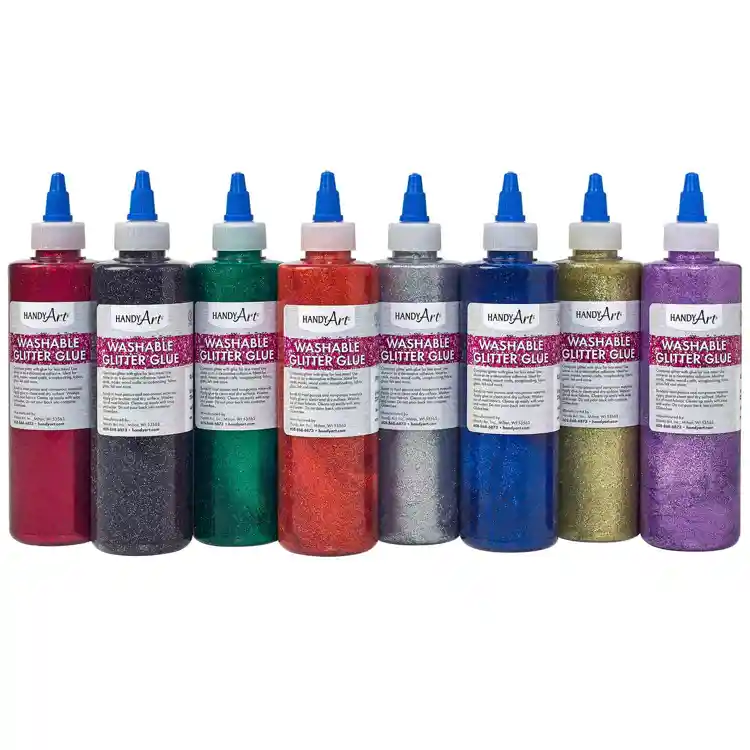 Washable Glitter Glue Set