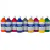 Washable Glitter Paint, Set of 9